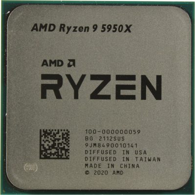 Процессор CPU AM4 AMD Ryzen 9 5950X OEM