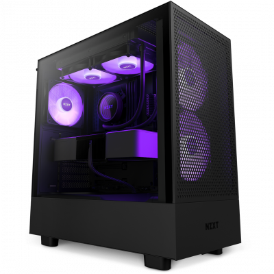 Корпус NZXT H5 Flow RGB черный
