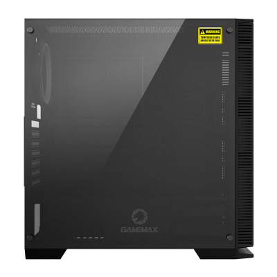 Корпус ПК без БП GameMax Aurora <ATX, 1х120mm,Tower, 3x3.5, 3x2.5, 4xUSB, Audio 435x206x450mm>
