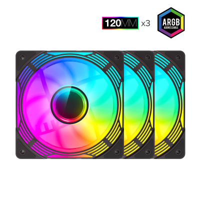 Вентилятор для корпуса GameMax KF300R BK