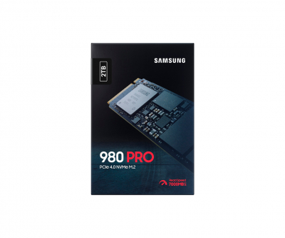 Твердотельный накопитель 2000GB SSD Samsung 980 PRO M.2 2280 R7000Mb/s W5000MB/s MZ-V8P2T0BW