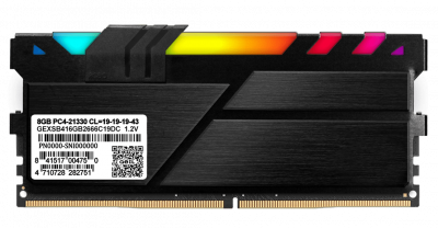 Оперативная память 16GB GEIL 3200MHz DDR4 PC4-25600 EVO X II Black RGB GEXSB416GB3200C16BSC