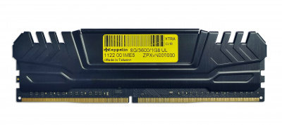 Оперативная память DDR4 PC-28800 (3600 MHz)  8Gb Zeppelin XTRA  <1Gx8, Gold PCB, радиатор>