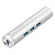 USB Хаб ORICO ARH3L-U3-SV <USB3.0 Type-A/Type-C, USB3.0x3, RJ45, SILVER>