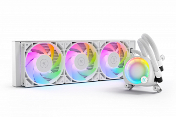 Жидкостная система охлаждения EKWB EK-NUCLEUS AIO CR360 LUX D-RGB – White, 3x120mm Socket Intel/AMD