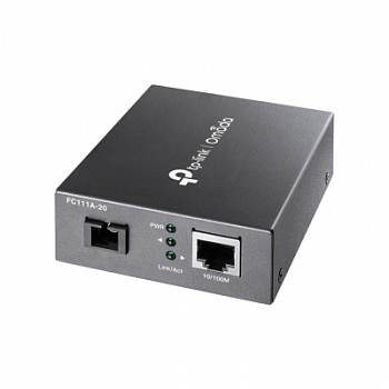 Оптический медиаконвертер FE WDM TP-LINK FC111A-20 <100BASE, 1550/1310nm, BiDi, 20 км, SC>