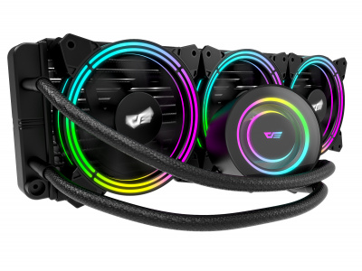 Жидкостная система охлаждения DarkFlash TR360 <RGB, Intel 1700/1200/115x/20xx, AMD AM4/3, FAN120>