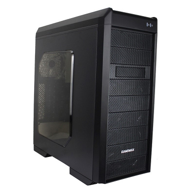Корпус ПК без БП GameMax G501X <ATX, 2x5,25, 5x3,5, 1x2,5, 205x473x458mm>