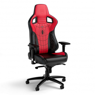 Игровое кресло Noblechairs EPIC Spider-Man Special Edition <Экокожа, подлокотник 4D, газлифт 4> Игровое кресло Noblechairs EPIC Spider-Man Special Edition <Экокожа, подлокотник 4D, газлифт 4>