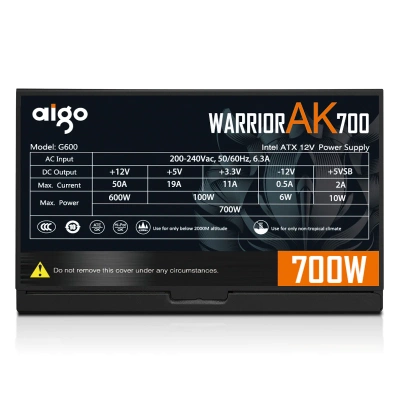 Блок питания ПК 700W AIGO AK700