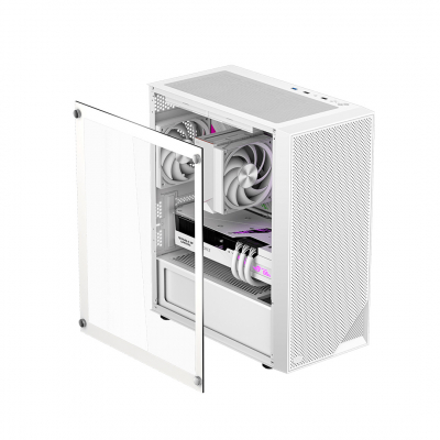 Корпус ПК без БП PCCooler C3B310 WH mATX/ITX USB3.0, 2xUSB2.0 White