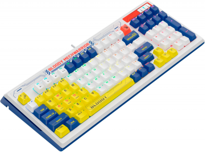 Клавиатура игровая Bloody B950 Blue <компакт, RGB-LED, USB, мех клавиатура переключателями> Клавиатура игровая Bloody B950 Blue <компакт, RGB-LED, USB, мех клавиатура переключателями>