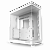 Корпус NZXT H6 Flow белый