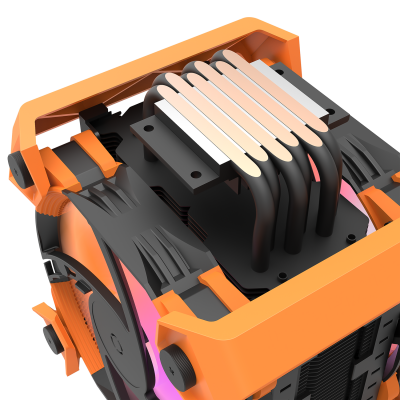 Вентилятор DarkFlash Ellsworth S2X <RGB,Intel 1200/115x/775, AMD AM4/AM3+/AM2/FM1/2, TDP200W>