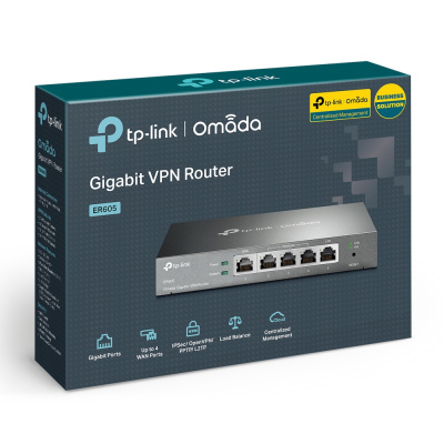 Маршрутизатор Multi-WAN GbE VPN Tp-Link ER605 Omada SDN