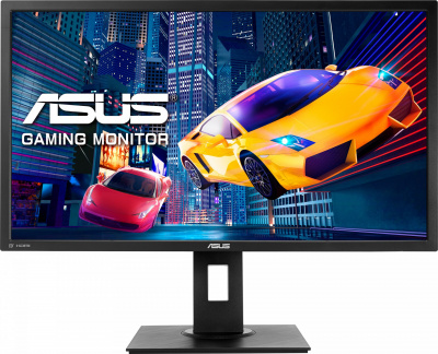 Монитор ЖК 28" ASUS VP28UQGL <3840x2160, 60Hz, 1ms, 300 cd/m2, 2xHDMI,DP,Gaming,Black>