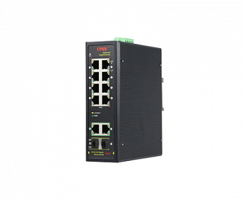 Коммутатор PoE индустриальный 8-портовый ONV IPS31128PFB