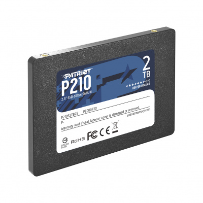 Накопитель SSD 2.5" SATA III Patriot 2TB P210 520/430 P210S2TB25