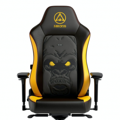 Игровое кресло Noblechairs HERO Far Cry 6 Special Edition <Экокожа, подлокотник 4D, газлифт 4> Игровое кресло Noblechairs HERO Far Cry 6 Special Edition <Экокожа, подлокотник 4D, газлифт 4>