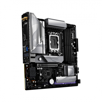 Материнская плата ASRock B860M LIVEMIXER WIFI LGA1851 4xDDR5 4xSATA 3xM.2 1xHDMI 1xThund4 WiFi mATX
