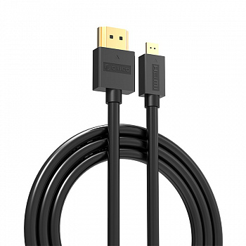 Видео кабель HDMI Orico HD101-20-BK <HDMI-Micro HDMI 2.0, 2m>
