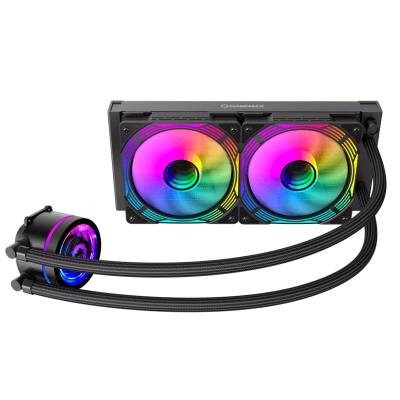 Жидкостная система охлаждения GameMax IceChill 240V <LGA115X/17xx/1366/2011, TDP250W>
