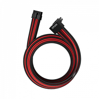 Кабель питания 1STPlayer PCI-E 5.0 угловой черно-красный