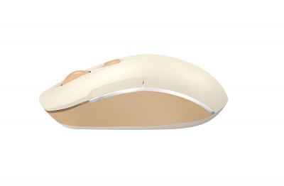 Мышь беспроводная A4tech Fstyler FB26CSAir Cafe Latte <BT+2.4GHz, Li-Battery>