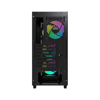 Корпус ПК без БП Ocypus Gamma C60 BK ARGB ATX/mATX/ITX 3xUSB Черный Gamma-C60-BKG400XX-GL