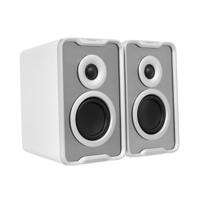 Акустическая система Bluetooth Edifier QR30 White <2.0, RMS 30Вт, 63Гц-20кГц, BT, USB-A, AUX>