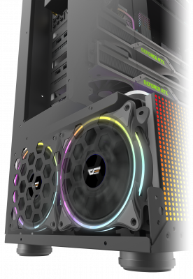 Корпус ПК без БП DarkFlash DF800 <EATX, 9x3.5, 7x2.5, 2xUSB 3.0, 2xUSB2.0, Audio, 552*271*771mm>