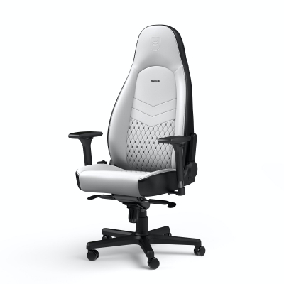 Игровое кресло Noblechairs ICON Белый/Чёрный