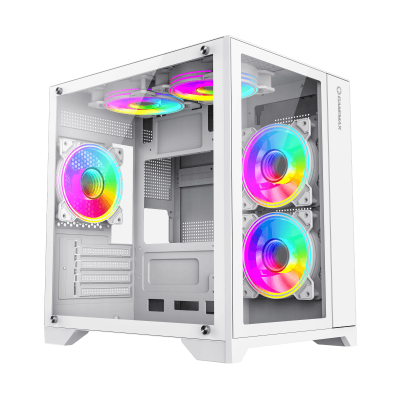 Корпус ПК без БП GameMax Infinity Mini White <MATX>