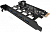 Карта расширения USB PCI-E ORICO PVU3-4P-V1 <USB3.0 Тип-A * 4, PCI-E, BLACK>