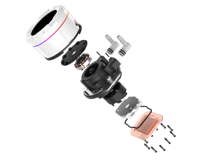 Жидкостная система охлаждения ID-Cooling SL240 XE WHITE LCD <2066/2011/1851/1700/1151/AM5, TDP 300W> Жидкостная система охлаждения ID-Cooling SL240 XE WHITE LCD <2066/2011/1851/1700/1151/AM5, TDP 300W>