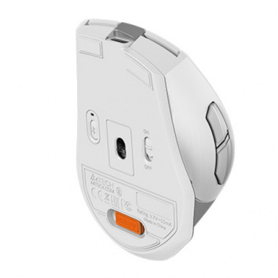 Мышь беспроводная A4tech Fstyler FB35C Silver (Icy White) Оптическая <BT+2.4GHz, Li-Battery>