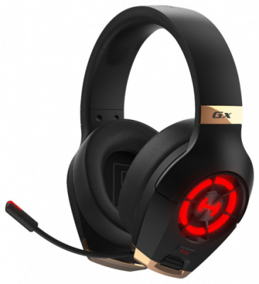 Гарнитура игровая Edifier Gx Black <охватывающие, 20-20000Hz, Hi-Res, USB/Type-C/3.5, RGB>