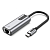 Адаптер USB Vention CFNHB <USB-C to Gigabit Ethernet Adapter 0.15M Gray Aluminum Alloy Type>