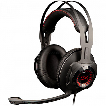 Наушники-гарнитура игровые HyperX Cloud Revolver <HX-HSCR-GM, черный-белый>