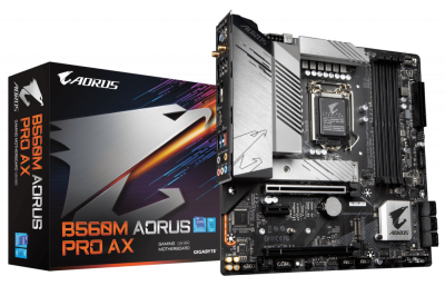 Материнская плата S-1200 B560 Gigabyte B560M AORUS PRO AX