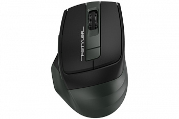 Мышь беспроводная A4tech Fstyler FB35 MindnightGreen Fstyler Оптическая BT+2,4G USB 2000 dpi