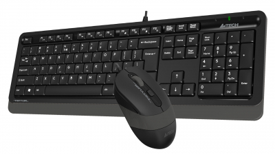 Клавиатура+мышь A4tech Fstyler F1010-GREY Fstyler USB