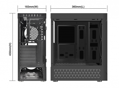 Корпус Wintek Rainbow K106 TG, ATX/Micro ATX, USB 1*3.0/2*2.0, 0,45 mm, 3*12cm SR Rainbow fan Корпус Wintek Rainbow K106 TG, ATX/Micro ATX, USB 1*3.0/2*2.0, 0,45 mm, 3*12cm SR Rainbow fan