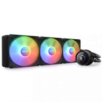 Жидкостная система охлаждения NZXT Kraken 360 RGB <3x120mm RGB, 1.54” LCD Display, black>