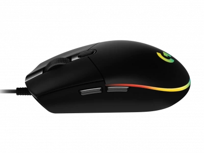 Мышь игровая проводная USB Logitech G102 <910-005823 LIGHTSYNC, Black>