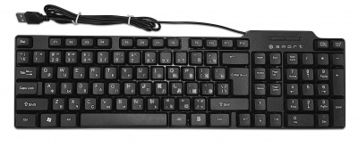 Клавиатура+мышь SMART CM-01KZ <USB, 150cm, BLACK> v2