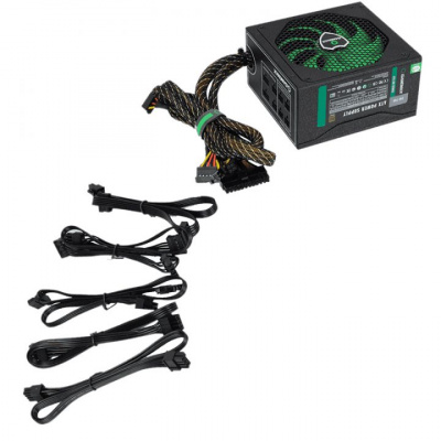 Блок питания ПК  700W GameMax GM-700 80PLUS <12cm fan, with APFC, 1x24PIN, 2xPCI-6+2PIN>