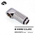 Фитинг угловой Bykski B-RD90-EXJ25 <90гр. 25ММ, Папа-мама, Silver>