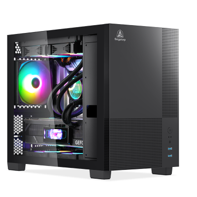 Корпус ПК без БП SEGOTEP Memphis-S black <без вентиляторов>