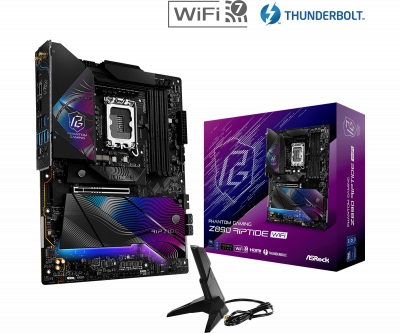 Материнская плата ASRock Z890 RIPTIDE WIFI LGA1851 4xDDR5 4xSATA 5xM.2 HDMI Type-C ATX